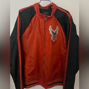 Harley Davidson mens eagle bomber jacket size large